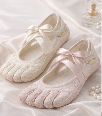 QILATES five-toe barefoot pilates shoes for natural movement